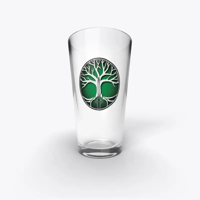 Living Anachronism Pint Glass